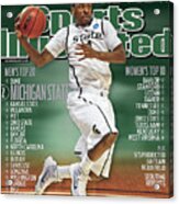 Michigan State University Kalin Lucas, 2010 College Sports Illustrated Cover Acrylic Print