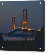 Mighty Mac From Fort Michilimackinac Acrylic Print