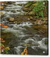 Mighty Moving Water, Tremont Acrylic Print