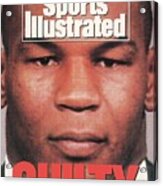 Mike Tyson, Heavyweight Boxing Sports Illustrated Cover Acrylic Print