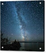 Milky Way As Seem From Isle Royale National Park Acrylic Print