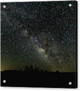 Milky Way Galaxy Stretching Across The Sky Acrylic Print