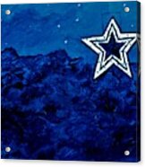 Mill Mountain Star Skyline Roanoke Va Painting By Julie Brugh Riffey