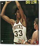 Milwaukee Bucks Lew Alcindor... Sports Illustrated Cover Acrylic Print