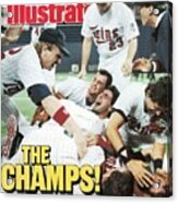 Minnesota Twins Dan Gladden, 1987 World Series Sports Illustrated Cover Acrylic Print