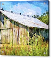 Mississippi Delta Barn Acrylic Print