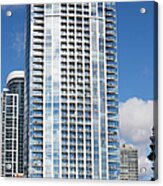 Modern Apartments In Chicago Acrylic Print