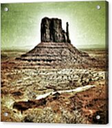 Monument Valley Mesa Wild West Landscape Acrylic Print