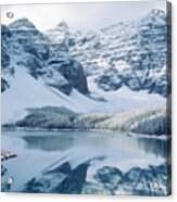 Moraine Lake Panel Ii Acrylic Print