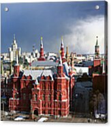 Moscow Cityscape Acrylic Print