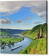 Moselle Valley, Moselle Wine Route Acrylic Print
