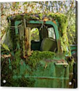 Mossy Truck Acrylic Print
