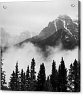 Mountains & Mist, Canada 99 Acrylic Print