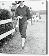 Mrs. Murray Attends A Race Acrylic Print