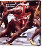 Muhammad Ali Track Club Houston Mctear, 1978 Millrose Games Sports Illustrated Cover Acrylic Print