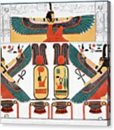 Mural From The Tombs Of The Kings Acrylic Print