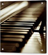 Musician Play Piano Acrylic Print