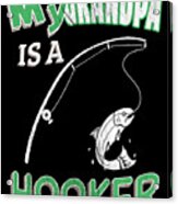 My Wife Is A Hooker Funny Ironic Pun Fishing Women's T-Shirt by Henry B -  Pixels