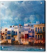 Mykonos Acrylic Print