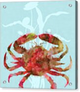 Mystical Crab Acrylic Print