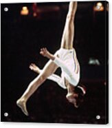 Nadia Comaneci In Olympic Action Acrylic Print