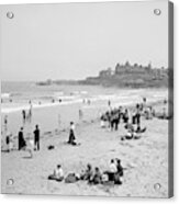 Nantasket Beach, C1905 Acrylic Print