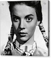 Natalie Wood In The Searchers -1956-. Acrylic Print