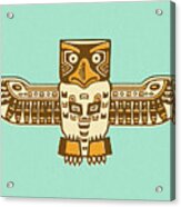 Native American Eagle Acrylic Print