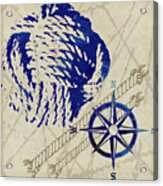 Nautical Rope Acrylic Print