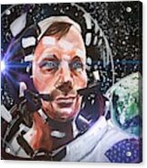 Neil Armstrong Acrylic Print