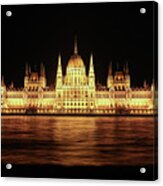 Neoclassical Parliament Building At Acrylic Print