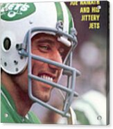 New York Jets Qb Joe Namath Sports Illustrated Cover Acrylic Print
