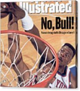 New York Knicks Patrick Ewing, 1993 Nba Eastern Conference Sports Illustrated Cover Acrylic Print