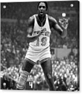 New York Knicks Willis Reed Acrylic Print