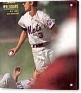 New York Mets Bud Harrelson... Sports Illustrated Cover Acrylic Print