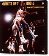 New York Nets Julius Erving Sports Illustrated Cover Acrylic Print