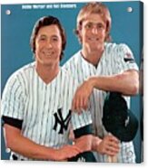 New York Yankees Bobby Murcer And Ron Bloomberg Sports Illustrated Cover Acrylic Print