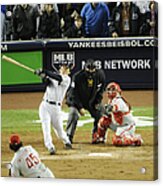 New York Yankees Hideki Matsui Hits Acrylic Print