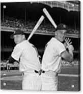 New York Yankees Mickey Mantle Acrylic Print