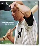 New York Yankees Mickey Mantle Sports Illustrated Cover Acrylic Print