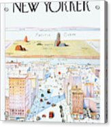 New Yorker March 29, 1976 Acrylic Print