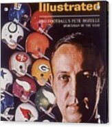 Nfl Commissioner Pete Rozelle, 1963 Sportsman Of The Year Sports Illustrated Cover Acrylic Print