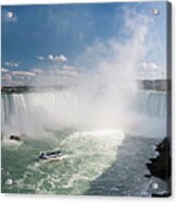 Niagara Falls In The Summer Acrylic Print