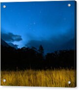 Night View From Glade House Acrylic Print