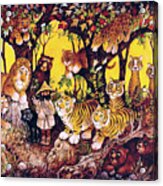 Noah - Lions-tigers-bears Acrylic Print