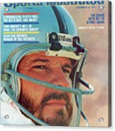 Oakland Raiders Qb Ken Stabler, Super Bowl Xi Sports Illustrated Cover Acrylic Print