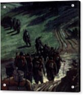 Off To The Trenches, 1915, 1926.artist Acrylic Print