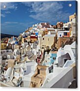 Oia, Santorini Acrylic Print