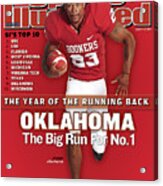 Oklahoma Allen Patrick, 2007 College Football Preview Sports Illustrated Cover Acrylic Print