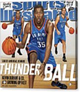 Oklahoma City Thunder, 2010 Nba Basketball Preview Issue Sports Illustrated Cover Acrylic Print
